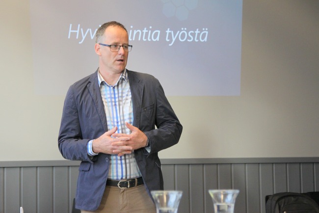 Maskun Yrittäjien puheenjohtaja Jukka Kotajärvi haluaisi pilkkoa kunnan hankinnat pienempiin osiin, sillä suurin osa yrittäjistä on yksinyrittäjiä.