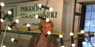 Joulukadun avajaiset tuovat valoa Piikkiön keskustaan