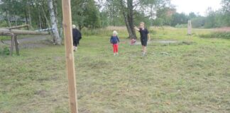 A-Killan uusi piha otettiin käyttöön isolla porukalla