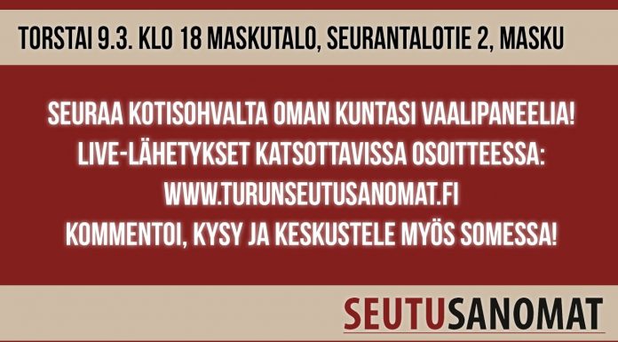 Suora vaalipaneeli Maskusta 9.3. klo 18