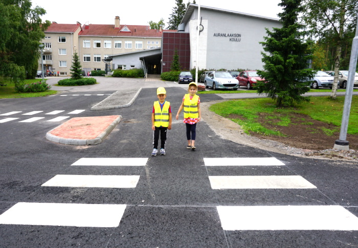 Auranlaakson Koululaisilla On Nyt Turvallisempi Koulutie Turun 