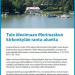 Merimaskun kirkonkylan ranta-alueen suunnittelu mainos