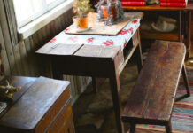 August Pyölniittu -luento osana Paimion juhlavuotta Pyölniitun museo henkii todellista elämää 1910–1960 -luvuilta, jolloin kolme sisarusta, August, Ida ja Olga, asuivat Pajapellon tilalla. Kuva: Turun Seutusanomien arkisto / Ragip Önsoy.