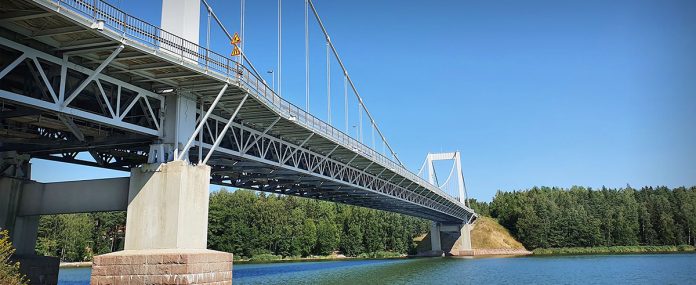 Mt 180 Kirjalansalmen ja Hessundinsalmen siltojen uusiminen -hanke. Kuva: Väylävirasto.