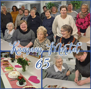 Raision Kaanaan Martat 65-vuotisjuhlat