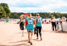 Ruisrock kutsuu mukaan Siisti Biitsi -talkoisiin Pidä Saaristo Siistinä ry Ruisrockissa 2023. Kuva: Riikka Vaahtera.