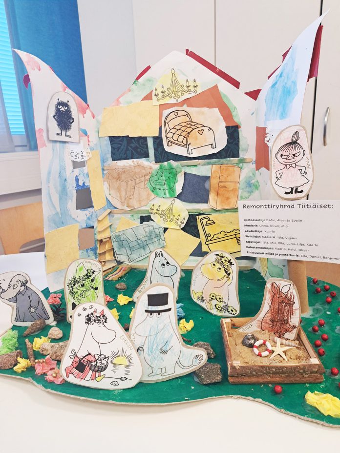 Naantalin Ruonan päiväkotiryhmän Muumitalo.