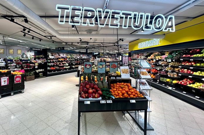 S-market Sauvon uudistus on valmis. Kuva: Turun Osuuskauppa.