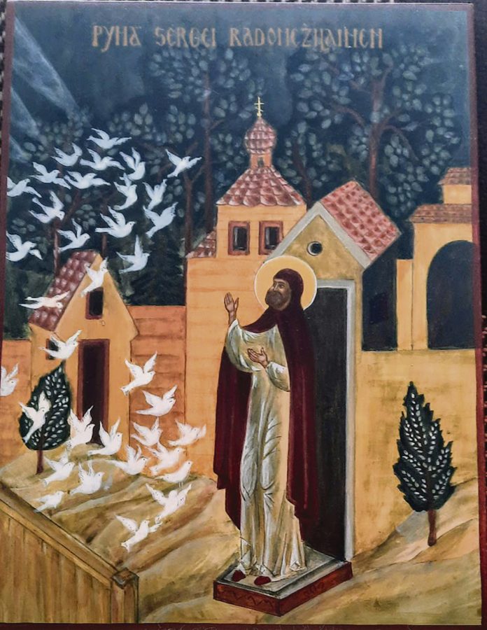 Leena Raukolan Ikoneita vuosien varrelta -näyttely.