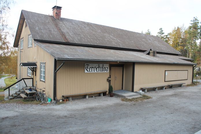 Valpperin urheilutalo sijaitsee urheilukeskuksessa. Kuva: Turun Seutusanomien arkisto.