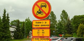 Naantali kysyy kokemuksia ydinkeskustan yöaikaisen liikenteen rajoittamisen vaikutuksista Naantalissa pyritään vähentämään tarpeetonta ja häiritsevää ajoa: yöaikainen ajorajoitus astui voimaan ydinkeskustassa. Kuva: Naantalin kaupunki.