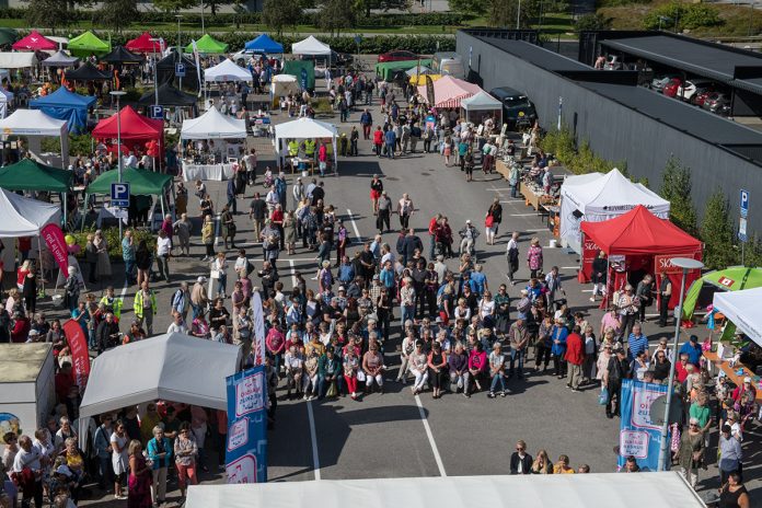 Killin markkinoiden tapahtuma-alue web Killin markkinoiden tapahtuma-alue. Kuva: Raisiokeskus.