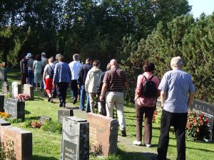 Liedon kirkkomaa. Kuva: Liedon museo.
