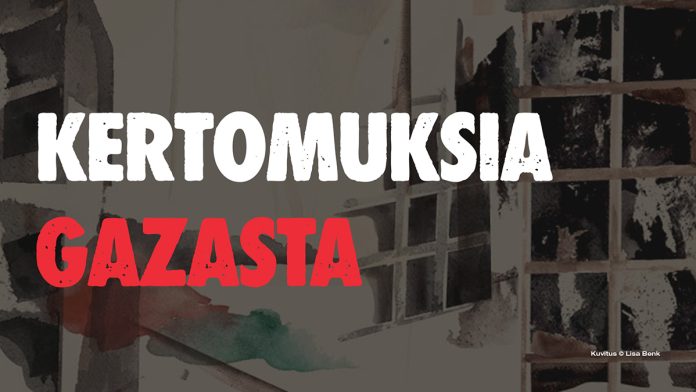 Kertomuksia Gazasta web Yhdenkään lapsen ei tule kokea sitä, mitä lapset Gazassa kokevat.