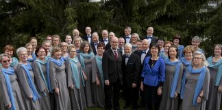 Kaipuu synnytti kuoron Turun Karjalakuoro Vahdon seurakuntatalolla 2025. Kuva: Turun Karjalakuoro.