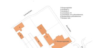 Paalutustyöt alkoivat Turun kaupungintalokorttelissa