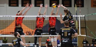 Loimun pistetili ei auennut kauden kolmannessa – Savo Volley vei pisteet Raisiossa Loimu – Savo Volley -ottelu. Kuva: Hannu Tuominen.