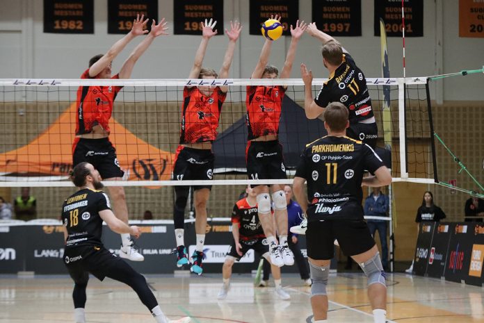 Loimu – Savo Volley -ottelu. Kuva: Hannu Tuominen.