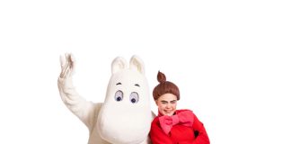 Kauppakeskus Skanssi valmiina jouluun – ohjelmassa muun muassa Pikku Myyn talvikarkelot Muumi ja Pikku Myy Meet & Greet. Kuva: © Moomin Characters ™.