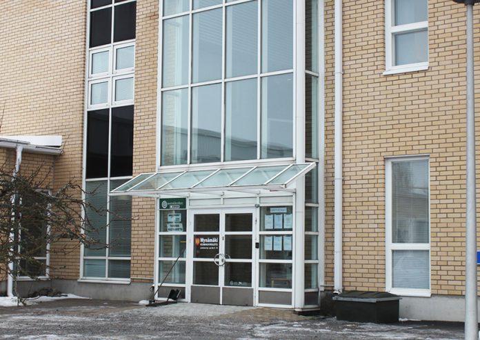 Mynämäen kunnanvirasto. Kuva: Turun Seutusanomien arkisto.