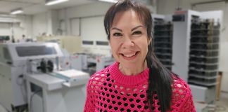 Turun Yrittäjänainen vuonna 2025 on Painolan Johanna Saarinen Turun talousalueen vuoden Yrittäjänainen -palkinto myönnettiin Johanna Saariselle. Kuva: Painotalo Painola.