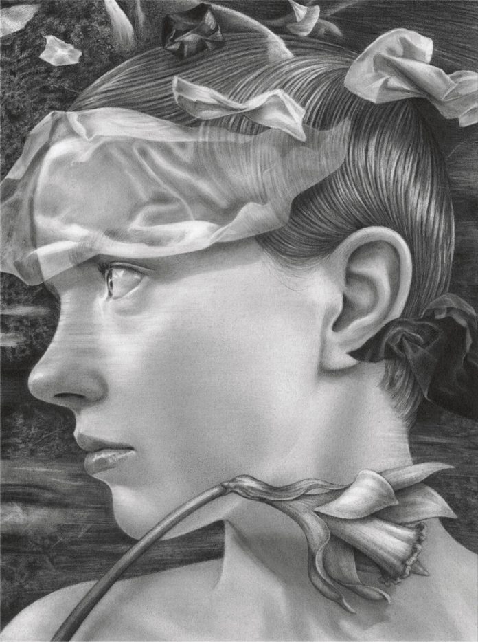 Pauliina Mäkelä: For Which We Have No Name; 2024; lyijykynä paperille.