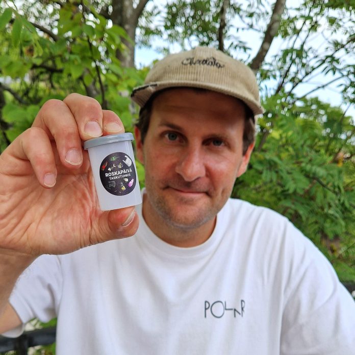 Teemu ”Eino” Oinio. Kuva: Roskapäivä.