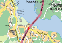 Turun ensimmäiset jokerivalot tulivat Kakskerrantielle