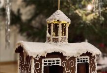 Piparkakkutalokilpailun teemana 2025 ”Pargas Bygge – Rakennus Paraisilla” Pepparkakshustävlingen / Piparkakkutalokilpailu 2025 Paraisilla. Kuva: Lena Långbacka.