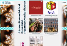 Suuri Piparkakkukilpailu ilahduttaa Turun keskustassa Turku Centerin Suuri Piparkakkukilpailu on käynnissä 1.–16. joulukuuta.