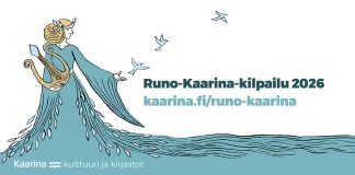 Runo-Kaarina 2026 käynnissä Runo-Kaarina 2026 -kilpailu.