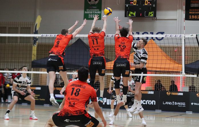 Raision Loimu sai vieraakseen VaLePan 21. tammikuuta. Kuva: Raision Loimu.