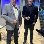 Nousiaisten Rotaryklubin presidentti Ilari Suominen ja kansanedustaja Pauli Aalto-Setala web kuva Pekka Tahtinen