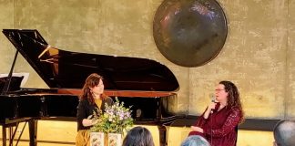 Kuusiston saaren lumoissa Ann-Christin Antellin kirjajulkkarit Sibelius-museossa 14. huhtikuuta. Kuva: Ragip Önsoy.