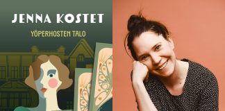 Turun kulttuurielämän kohtaamispaikka romaanin keskiössä Jenna Kostetin uutuusromaanin nimi on Yöperhosten talo (Kustannusosakeyhtiö Aula & Co). Kuva: Sara Lehtomaa.