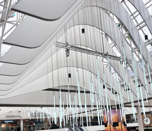 Seis lukupuutto! -mielenilmaus Lukuviikon huipentumana Hansakortteli on Turussa keskeinen paikka paikalliselle Seis lukupuutto! -mielenilmaukselle, joka liputtaa lukutaidon puolesta Kirjan ja ruusun päivänä 23. huhtikuuta. Kuva: Katariina Mäkinen-Önsoy.