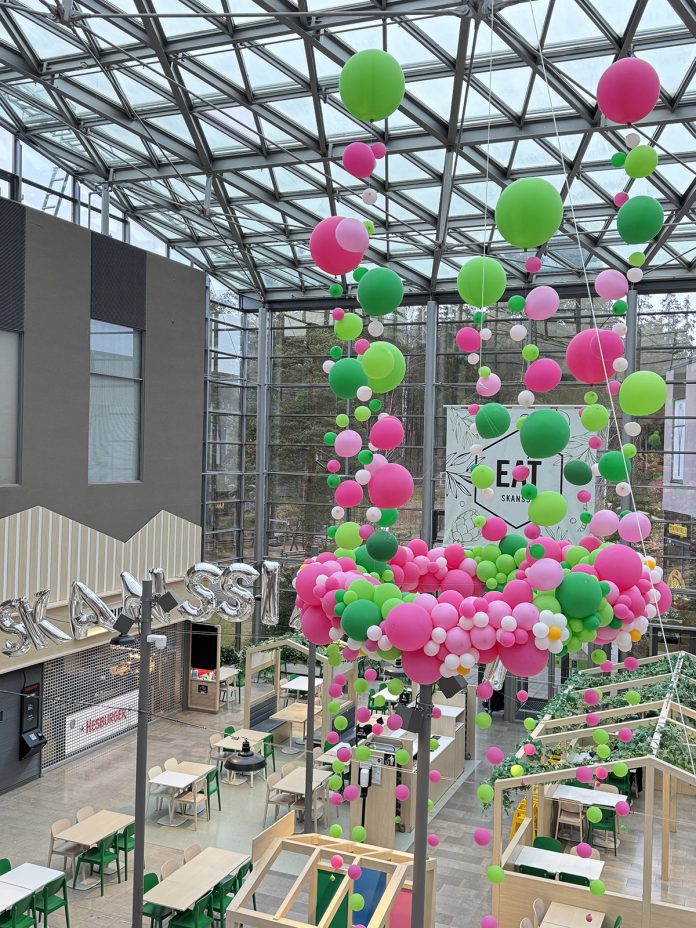 Kauppakeskus Skanssi viettää syntymäpäiväänsä ennätyksellisissä merkeissä. Kuva: Kauppakeskus Skanssi.