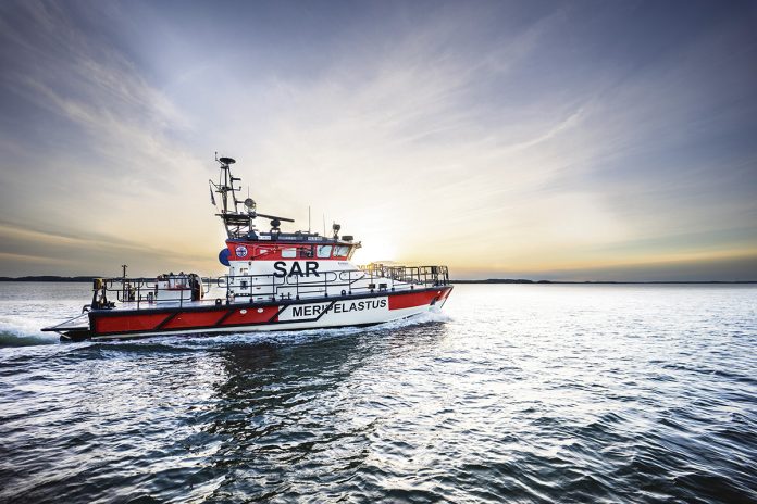 Turun Meripelastusyhdistyksen PV503 saa vappuna uuden nimen sponsorivaihdoksen myötä. Kuva: Turun Meripelastusyhdistys / Suomen Meripelastusseura.