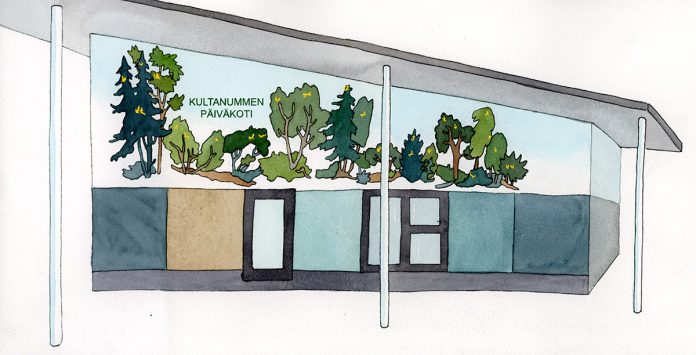 Kultaiset oravat. Havainnekuva: Pive Toivonen.