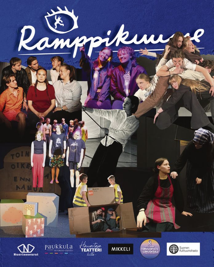 Ramppikuume-katselmukseen valittuja esityksiä on tänä vuonna kahdeksan kappaletta. Kuva: Ramppikuume.