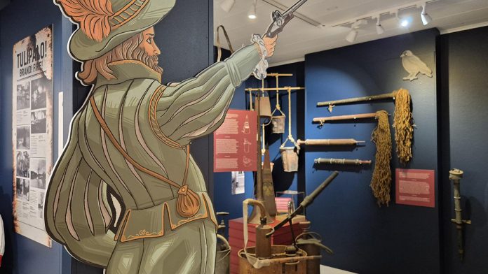 Halytys-nayttely_naantalin-museo_web Hälytys! Palontorjunta ja poliisi Naantalissa -teemanäyttely. Kuva: Naantalin museo.