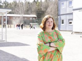 Paras paikka opettaa ja oppia | Turun Lausteella monikulttuurisuus on voimavarana Lausteen koulun rehtori Marjaana Ylönen. Kuva: Suvi Elo.