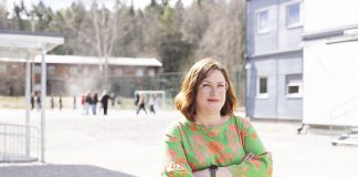 Paras paikka opettaa ja oppia | Turun Lausteella monikulttuurisuus on voimavarana Lausteen koulun rehtori Marjaana Ylönen. Kuva: Suvi Elo.