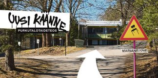 Purkutalotaideteos avautuu lauantaina Hävityskollektiivi on 2025 toimintansa aloittanut työryhmä, joka keskittyy kierrätysmateriaaleja ja rakennusten uusiokäyttöä hyödyntävien taideprojektien toteuttamiseen.