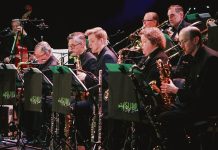 SUMU Big Band juhlistaa Merisään juhlavuotta SUMU Big Band esittää Odotettavissa iltaan asti, Merisää 100 vuotta -konsertin Linnateatterissa tulevana lauantaina. Kuva: SUMU Big Band.