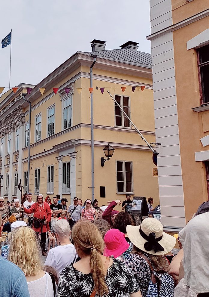 Keskiajan Turku web Keskiajan Turku. Kuva: Katariina Mäkinen-Önsoy / Turun Seutusanomien arkisto.
