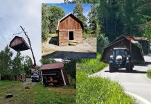 Lukijalta | Kakskerran Kotiseutuyhdistyksen aittatalkoot jatkuvat Kakskerran Kotiseutuyhdistyksen historiallinen aitta on löytänyt kotiinsa. Kuvat: Kakskerran Kotiseutuyhdistys.