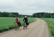 Akseli-lähipyöräilypäivään haussa toimijoita Akselireitti. Kuva: Mikko-Pekka Karlin / EU:n osarahoittama.
