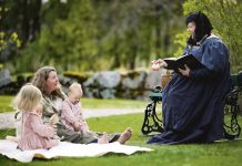EloVista-suurtapahtuma tuo iloa ja eloa Paimioon Satutunteja on tarjolla perjantain tapahtumapäivänä lapsille ja senioreille Hyvän Olon Pysäkillä. Kuva: MammaJ Jaana Loikkanen.