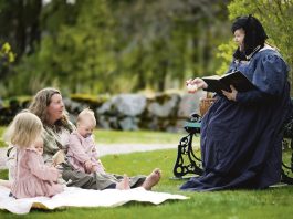 EloVista-suurtapahtuma tuo iloa ja eloa Paimioon Satutunteja on tarjolla perjantain tapahtumapäivänä lapsille ja senioreille Hyvän Olon Pysäkillä. Kuva: MammaJ Jaana Loikkanen.